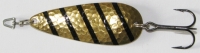 Mozzi Größe 1; 45 mm, 9 Gramm, Gold gestreift
