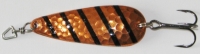 Mozzi Größe 4; 75 mm, 30 Gramm, Kupfer gestreift
