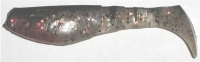 Kopyto, 8 cm, schmuddel-transparentglitter-schwarz