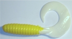 Twister, 8,5 cm, gelb-weiß