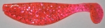 Aqua, 10 cm, clear-pink-glitter