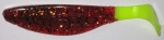 Kopyto, 10,5 cm, cola-glitter mit neongelbem Schwanz