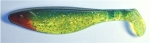 Kopyto, 10,5 cm, chartreuse-transparent-glitter-dunkelgrün