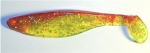 Kopyto, 10,5 cm, chartreuse-transparent-glitter-rot
