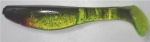 Kopyto, 11 cm, chartreuse-transparent-glitter-schwarz