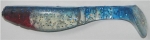 Kopyto, 11 cm, farblos-transparent-glitter-blau