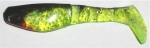 Kopyto, 8 cm, chartreuse-transparent-glitter-schwarz