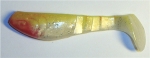 Kopyto, 11 cm, perlweiß-glitter-gelbgrün
