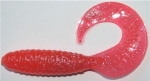 Twister, 8,5 cm, feuerrot-glitter